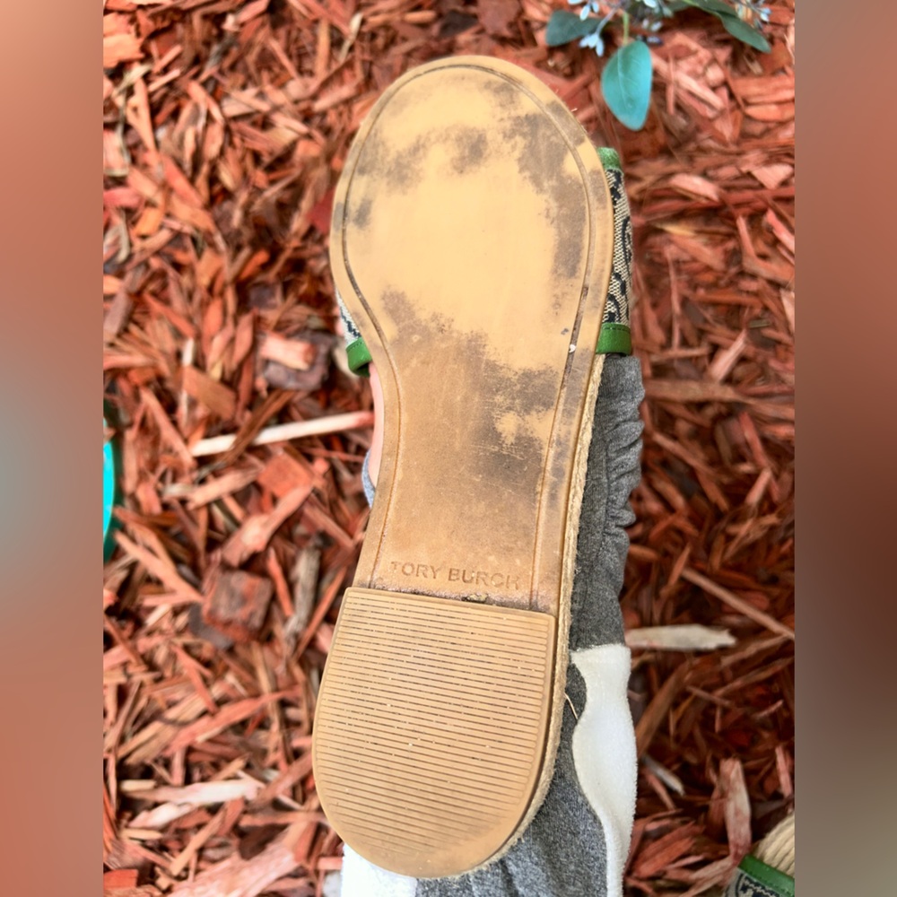 Tory Burch Monogram Sandals - Picture 12 of 13